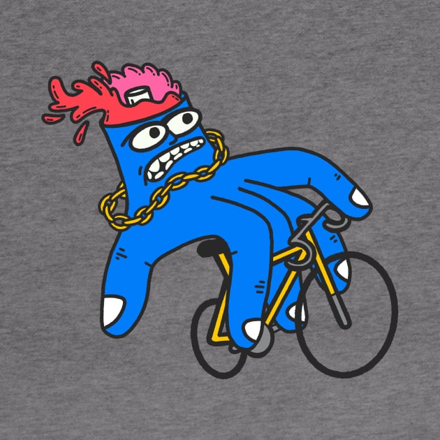 Hand Bike Dude by jefcaine